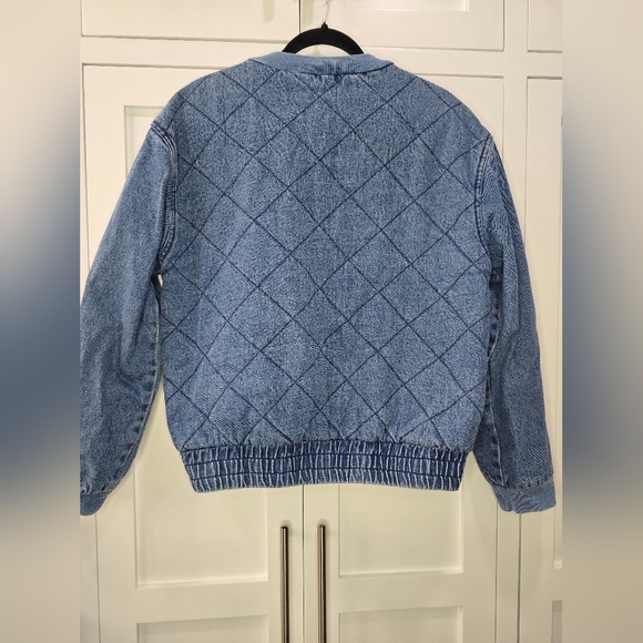 Promesa Quilted Jean Jacket – Size M - Picture 7 of 12
